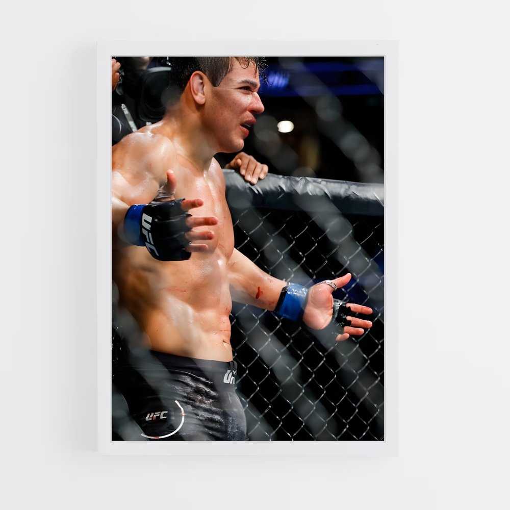 Poster Victory in the Octagon – affiche MMA (vue 3)